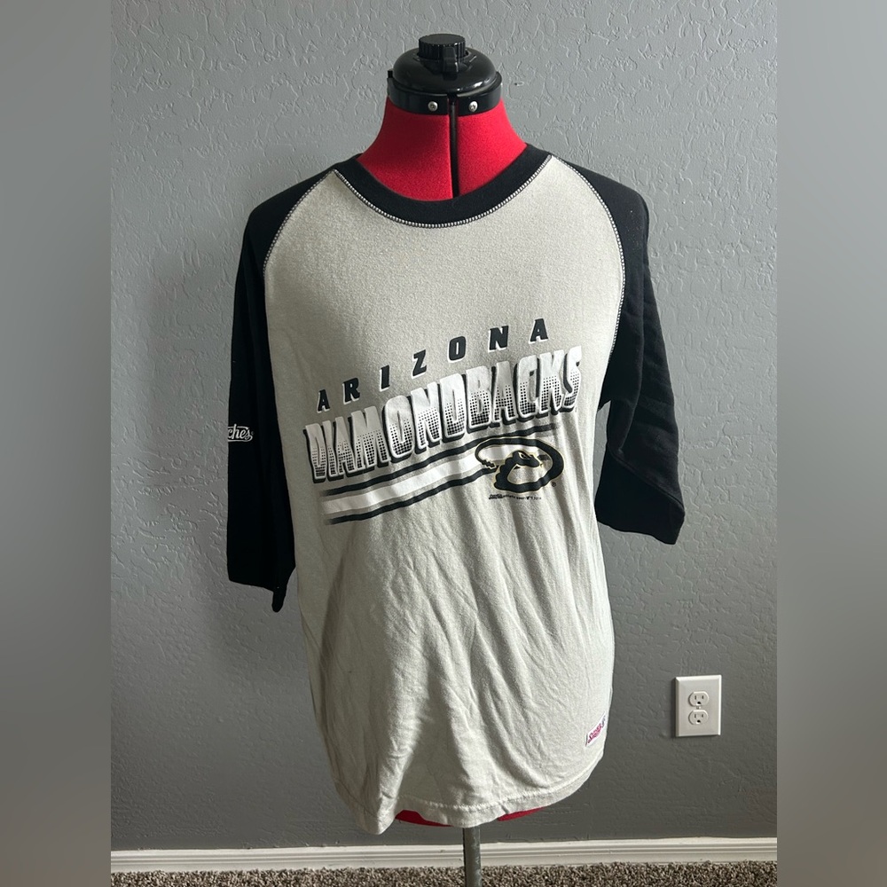 Arizona Diamondbacks Women MLB 3 Quarter Sleeve Shirt Size Large